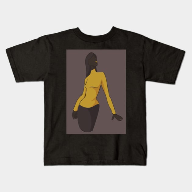 golden Kids T-Shirt by SaganPie